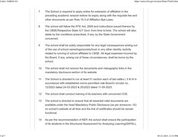 Affiliation Letter Page 5